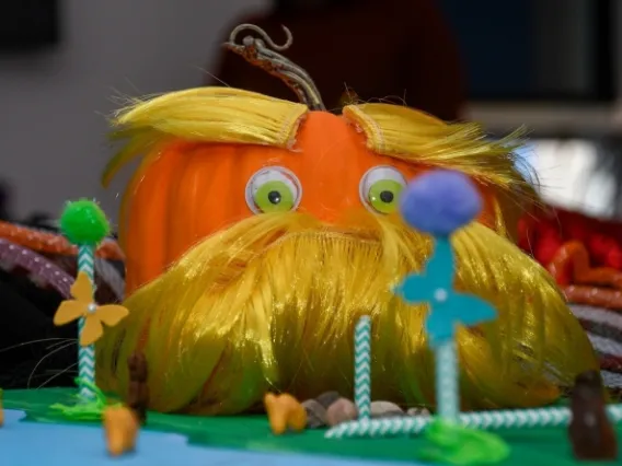 Lorax Pumpkin